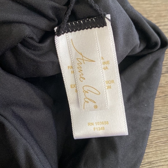 Anne Cole Convertible High Waist Shirred Swim Bottom - Picture 8 of 12
